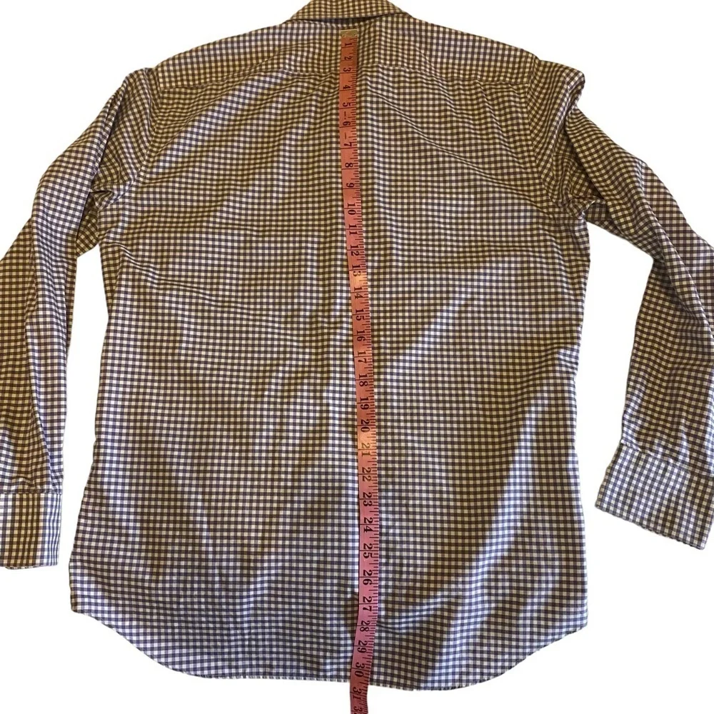 Banana Republic Slim‎ Fit Mens Plaid Button Down Shirt